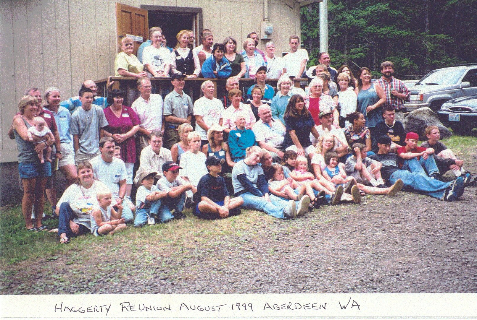 Haggerty Reunion, Aberdeen WA, 1999