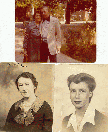 Elsie Louisa Haggerty Lee Dibblee, (c), w/kids: Arthur (l) & Ruth Dibblee (r) 